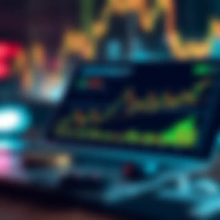 Chart showing risk management strategies in stock investments