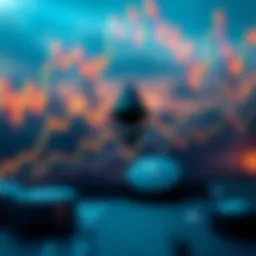 Detailed Ether price chart showcasing historical trends