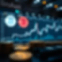Visual representation of cryptocurrency market capitalization