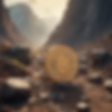 Environmental Considerations in Crypto Mining Landscape showing environmental effects of mining