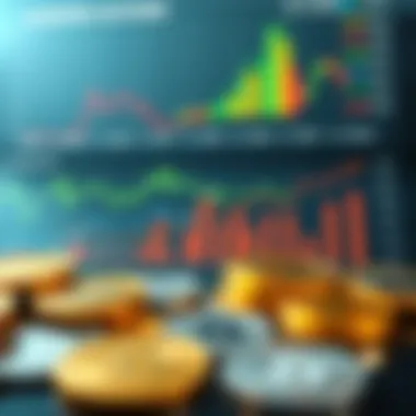 Performance Overview of Leading Altcoins A chart illustrating the performance metrics of leading altcoins