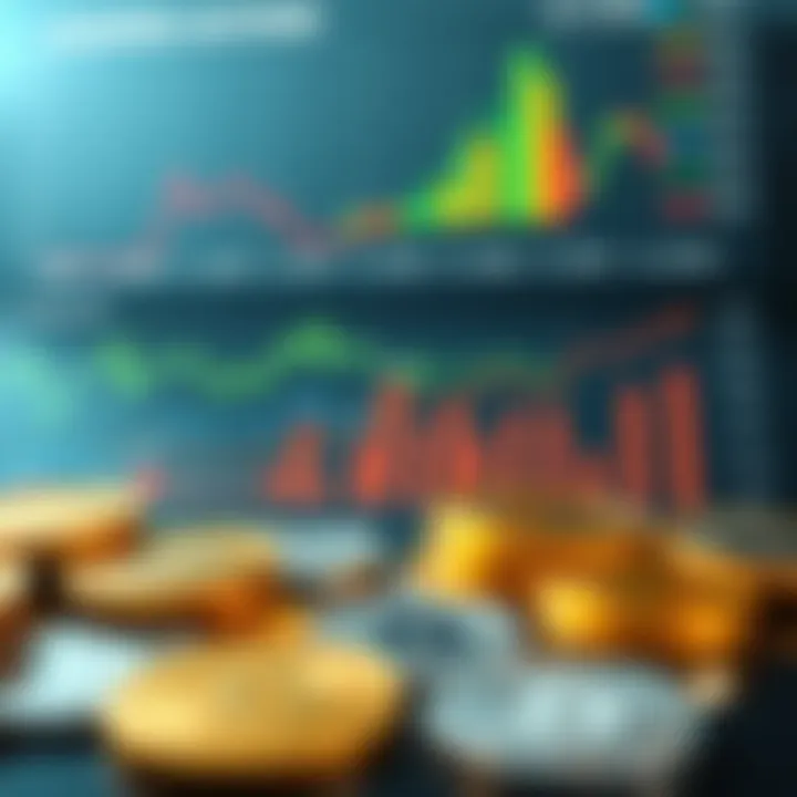 Performance Overview of Leading Altcoins A chart illustrating the performance metrics of leading altcoins