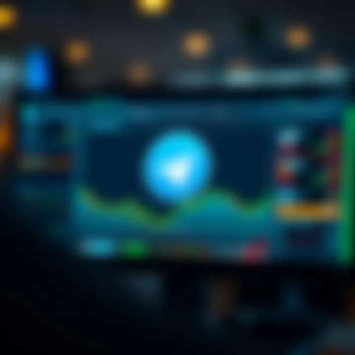 Telegram: The Hub for Crypto Signal Communication Telegram interface showcasing crypto signals