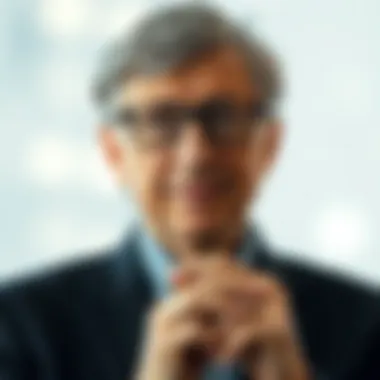 Bill Gates reflecting on financial philanthropy