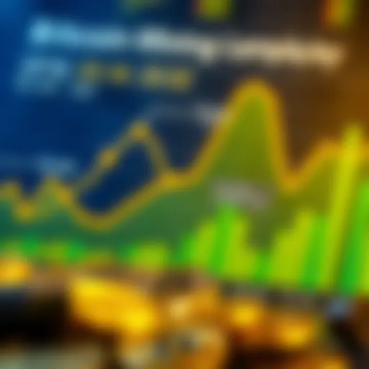 A chart depicting the competitive landscape of Bitcoin mining companies