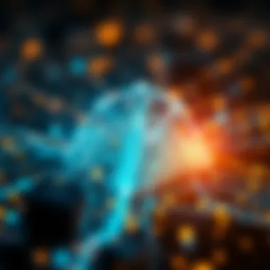 An abstract representation of blockchain technology and its applications