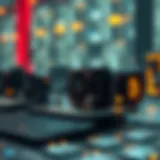 Conceptual illustration of browser mining technology