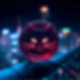 Symbol of Catgirl Coin in a digital landscape