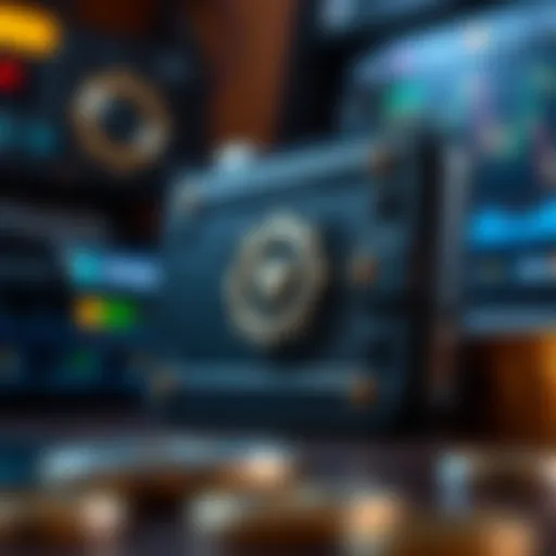 Close-up of Cobo Vault Wallet showcasing its design and features