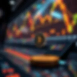 Graphical representation of Bitcoin trading platforms