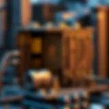 Detailed schematic of an ASIC miner design