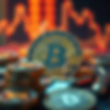 Visual representation of risks associated with crypto investments