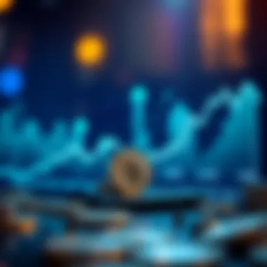 Graph illustrating investment strategies in cryptocurrency