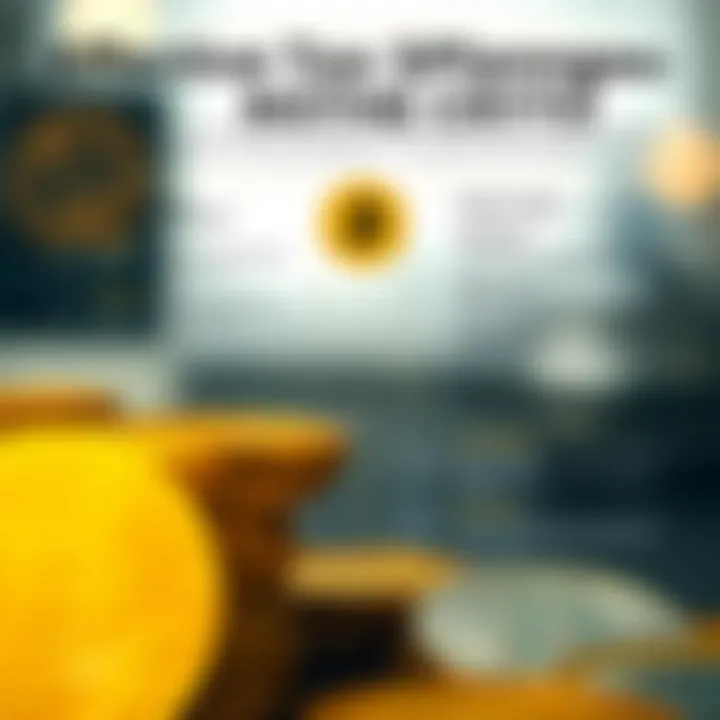 Infographic summarizing strategies for effective tax planning in crypto investments