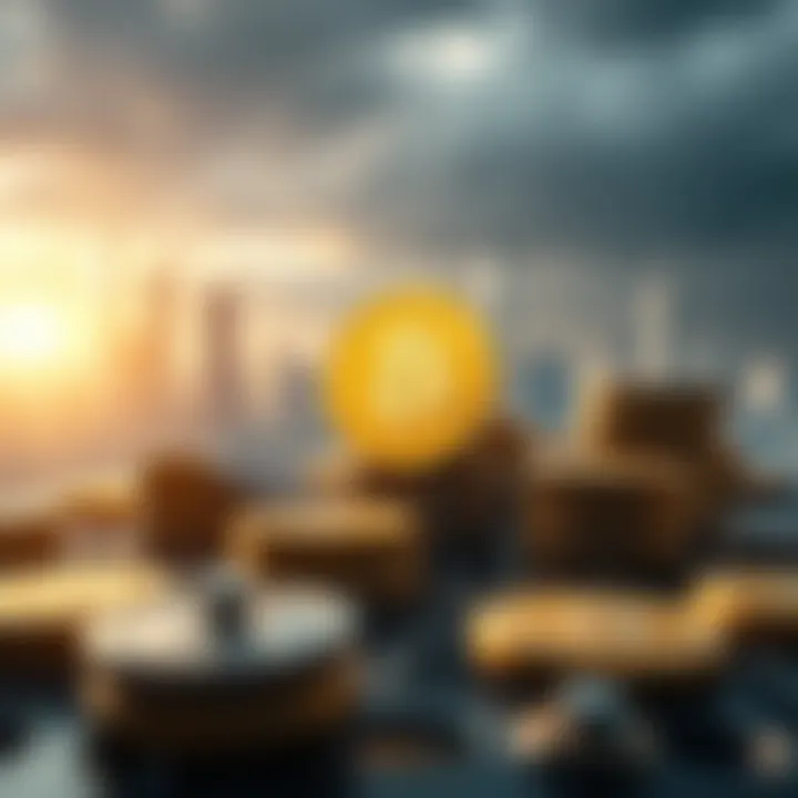 Applications of Crypto Tokens Across Industries Infographic detailing the applications of crypto tokens in various industries