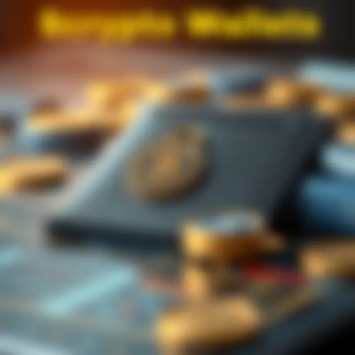 An infographic highlighting the security features of crypto wallets