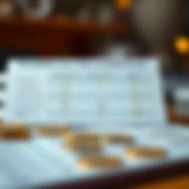 Comparison chart showcasing usability aspects of various wallets