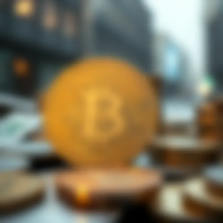 Visual representation of the economic implications of currency fluctuations