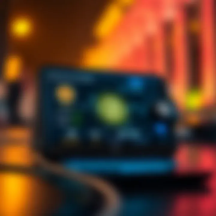 Cryptocurrency Wallet in El Salvador A digital wallet interface displaying cryptocurrency transactions