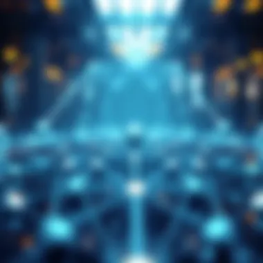 Axelar Network Architecture Visual representation of the Axelar network architecture connecting multiple blockchains