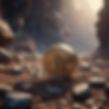 A digital representation of BCN mining concept