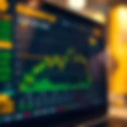 User interface of Binance US showing spot trading features