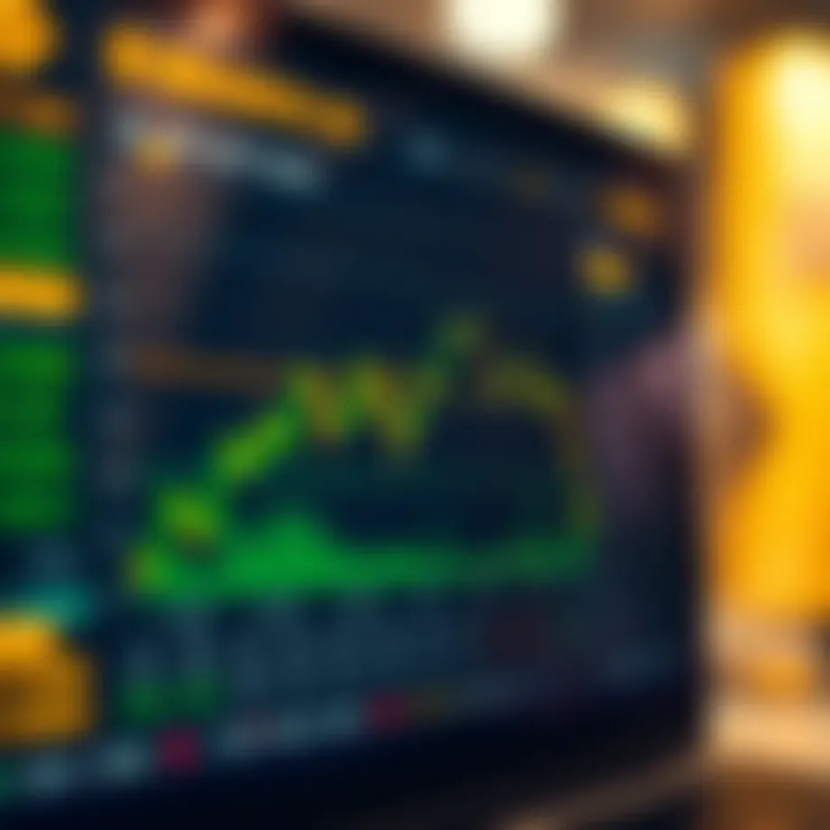 User interface of Binance US showing spot trading features