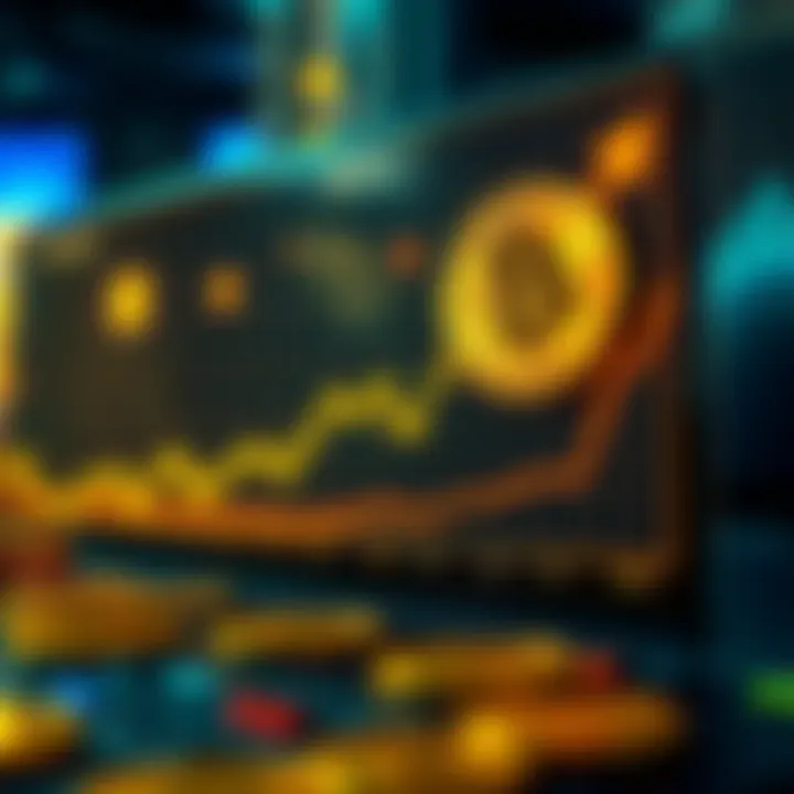 Graph showcasing the growth of cryptocurrency adoption in transactions