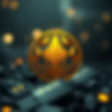 Visual representation of Blankos Coin logo