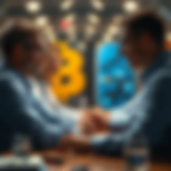 Team collaboration in cryptocurrency sector