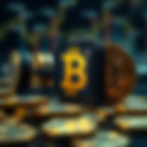 Popular Cryptocurrency Wallets A visually striking representation of popular cryptocurrency wallets