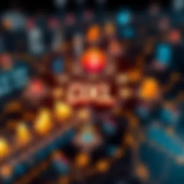 A conceptual diagram of the blockchain ecosystem influenced by DXL rewards