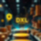 An illustration depicting the DXL rewards mechanism