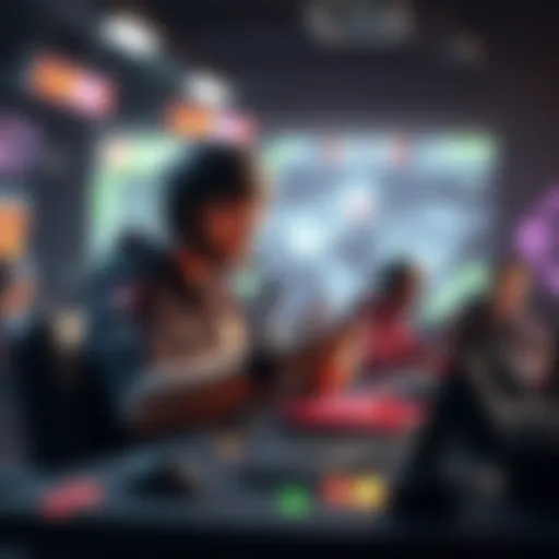 Innovative Integration of NFTs in Gaming Conceptual representation of NFTs in gaming