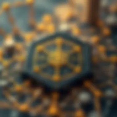 Diagram illustrating the mechanics of decentralized networks