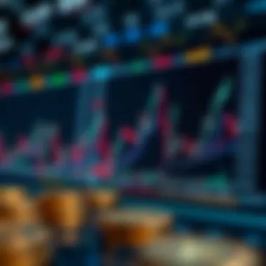 Chart showing flow trends in cryptocurrency trading