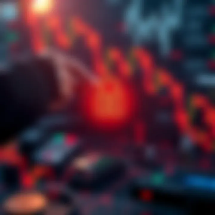 Illustration of security measures in cryptocurrency trading