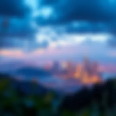 Visual representation of decentralized finance