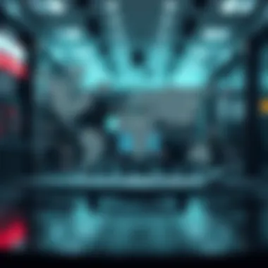 A detailed flowchart illustrating the operational frameworks of non-US crypto exchanges