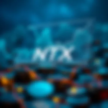 Graph showing the market performance of NTX