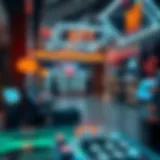 Visual representation of the Alibaba NFT marketplace interface