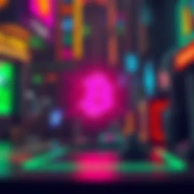 A visually striking representation of 8-bit art styles in digital NFTs