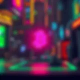 The Aesthetic Appeal of 8-Bit Art A visually striking representation of 8-bit art styles in digital NFTs