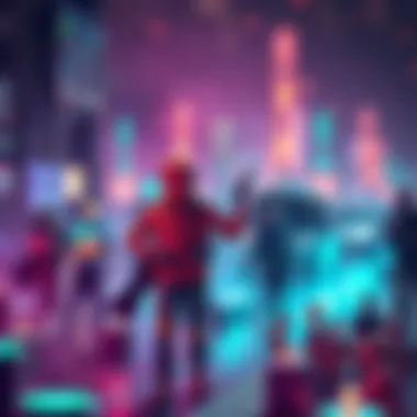 Artistic representation of creators leveraging NFTs