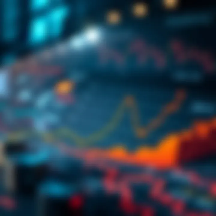 Graph showing NFT market trends and growth