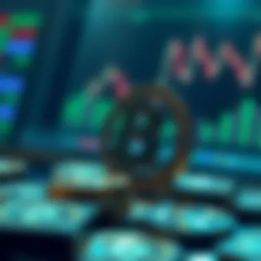 Graphical analysis showcasing the market reactions to token exchange IPOs