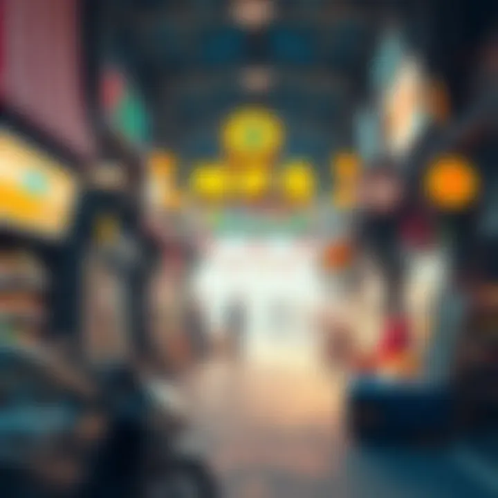 NFT Marketplace Overview Artistic representation of NFT marketplace