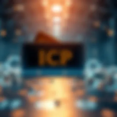Conceptual graphic showing the evolution of the ICP wallet in the blockchain landscape