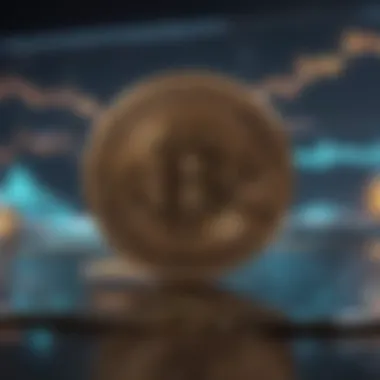 Strategic Investment Plan in Cryptocurrency A strategic investment plan visual with various crypto icons and risk assessment metrics