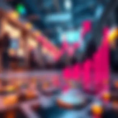 Graph depicting investment growth trends in crypto